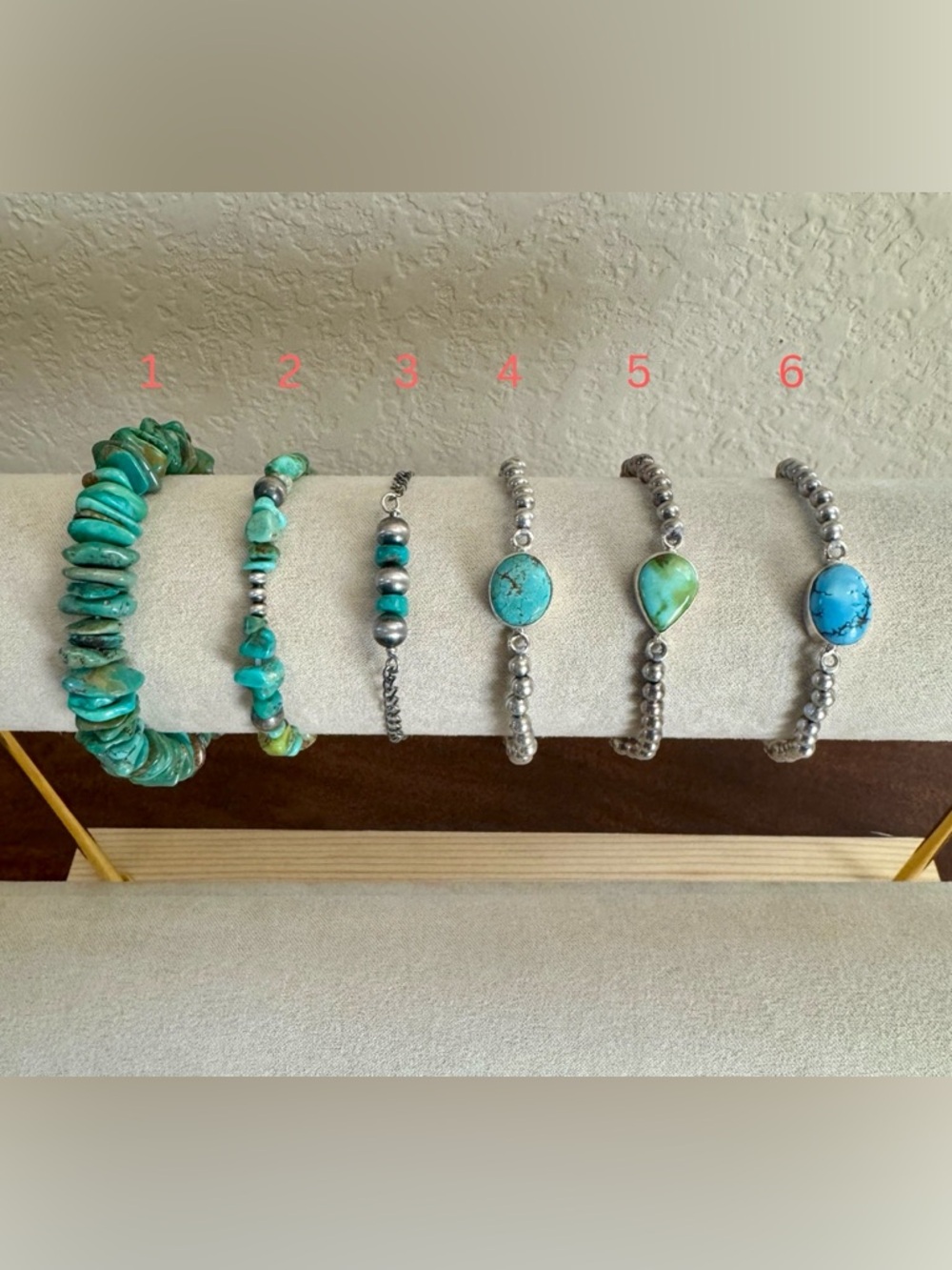 Turquoise and Sterling Silver Bracelets